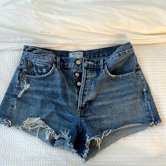 Agolde Parker Shorts - Picture 1 of 2